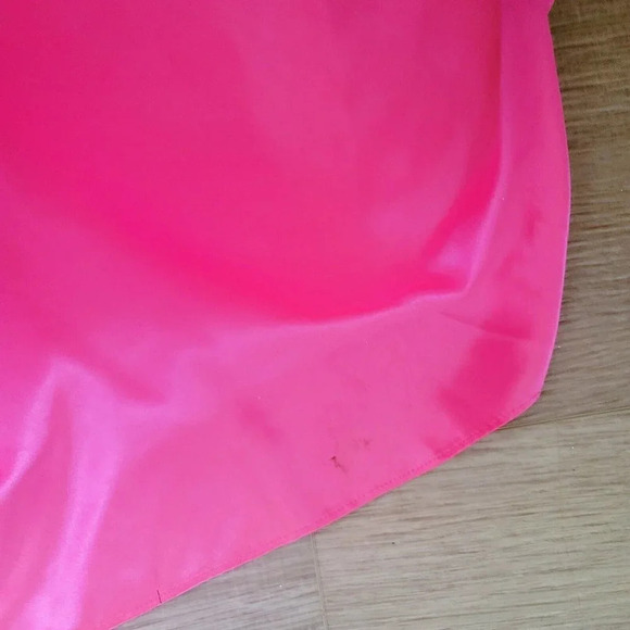 Hailey Logan Adrianna Papell Hot Pink Barbie Sleeveless Glittter Gown Dress 5/6 - Picture 12 of 16